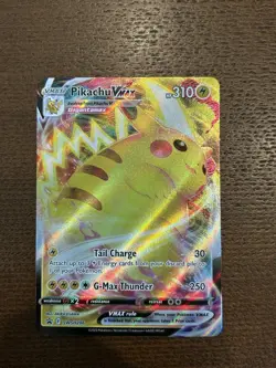 Pokemon TCG Pikachu VMAX SWSH286 Sword & Shield Black Star Promo Holo - Image 1