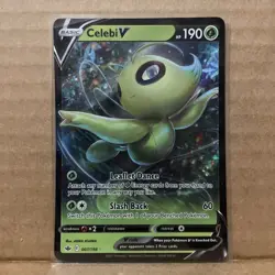 Pokemon TCG Celebi V Chilling Reign 007/198 Holo - Image 1