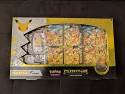 Pokemon Celebrations Pikachu V-Union Box [Promo, Oversized, Booster] - English - Image 1