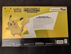 Pokemon Celebrations Pikachu V-Union Box [Promo, Oversized, Booster] - English - Image 2