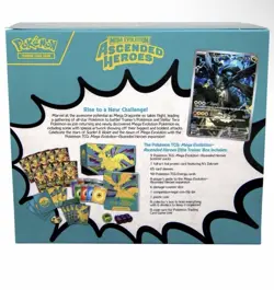 Pokemon Mega Evolution Ascended Heroes Elite Trainer Box Dragonite Zekrom Promo - Image 2