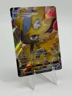 Pokemon Zeraora VMAX Galarian Gallery Ultra Rare Crown Zenith GG42/GG70 - Image 3