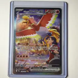 Pokemon Ethan's Ho-Oh EX 230/182 Sv10 Destined Rivals Holo Illustration Rare - Image 1