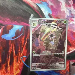 Lileep 145/142 Pokemon TCG Stellar Crown Illustration Rare Full Art Holo - Image 1