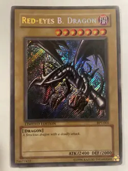 Yu-Gi-Oh Red-Eyes B. Dragon BPT-005 Secret Rare Limited NM - Image 2