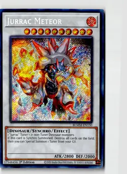 Jurrac Meteor BLMM-EN150 Monster Mayhem Yu-Gi-Oh First Edition LP - Image 1