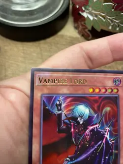 Vampire Lord LCKC-EN024 (HOLO SPLATTER MISPRINT!) Ultra Rare NM +Bonus FREESHIP! - Image 3