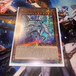 YuGiOh Blue-Eyes Abyss Dragon 1st Ed Quarter Century Secret Rare Pack Fresh - Image 1