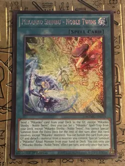 Yu-Gi-Oh! MP25 LCKC MZMU 1st Ed Holo Black Garden Melody Mikanko Shinbu - Image 3