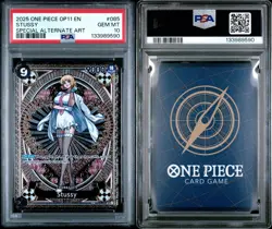 One Piece Stussy OP07-085 SP OP11 English PSA 10 - Image 3
