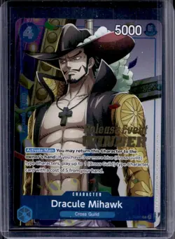 2025 One Piece The Best Vol. 2 Dracule Mihawk Promo #P-081 - Image 1