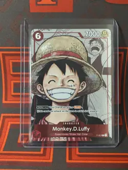 One Piece Promotion Cards Monkey.D.Luffy (Alternate Art) P-001 - Image 1