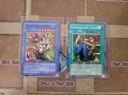 YUGIOH PERFORMANCE OF SWORD + COMMENCEMENT DANCE SRL COMMON UNLIMITED ED 1996 NM - Image 1