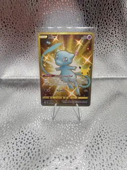 Pokemon Mew 025/025 Celebrations Secret Rare Holo Card Basic Psychic 60HP - Image 1