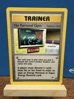 Pokemon TCG No Removal Gym 103/132 Gym Heroes Regular Stadium WOTC Vintage Card - Image 1