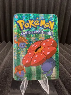 Vileplume #45 - Vintage Vending Machine Prism Sticker 2000 - Pokemon Card - Image 1