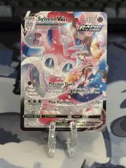 Sylveon VMAX TG15/TG30 Swsh09 Brilliant Stars Ultra Rare Holo Pokemon Card NM - Image 1