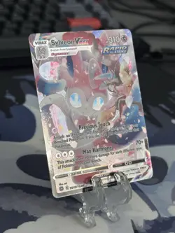 Sylveon VMAX TG15/TG30 Swsh09 Brilliant Stars Ultra Rare Holo Pokemon Card NM - Image 2