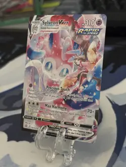 Sylveon VMAX TG15/TG30 Swsh09 Brilliant Stars Ultra Rare Holo Pokemon Card NM - Image 3
