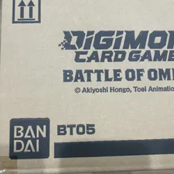 Digimon Card Game Battle of Omni BT05 Factory Sealed Booster Case 12 Boxes - Image 2