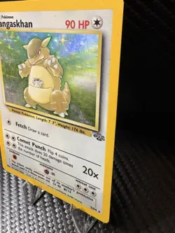Kangaskhan 5/64 Jungle Holo Rare WOTC 1999 Unlimited MP Vintage Pokemon Card - Image 3