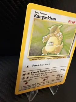 Kangaskhan 5/64 Jungle Holo Rare WOTC 1999 Unlimited MP Vintage Pokemon Card - Image 4