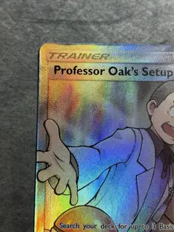 Professor Oak's Setup 233/236 Cosmic Eclipse Full Art Ultra Rare Pokemon Card - Image 2