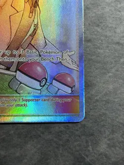 Professor Oak's Setup 233/236 Cosmic Eclipse Full Art Ultra Rare Pokemon Card - Image 4