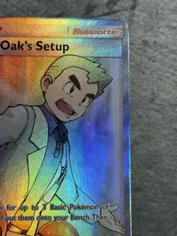 Professor Oak's Setup 233/236 Cosmic Eclipse Full Art Ultra Rare Pokemon Card - Image 5