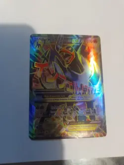 Pokemon TCG Mega-Houndoom-EX Holo Full Art Ultra Rare Card 154/162 - Image 1