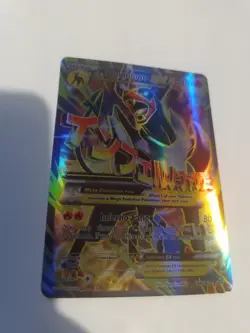 Pokemon TCG Mega-Houndoom-EX Holo Full Art Ultra Rare Card 154/162 - Image 2