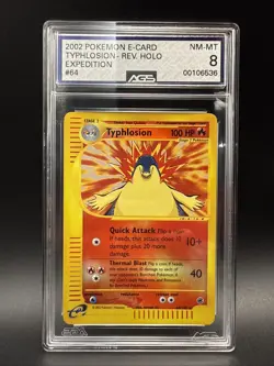 Typhlosion 64/165 Expedition Base Set Reverse Holo Rare Pokemon Card - Image 1