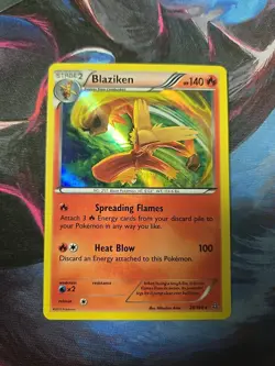 Blaziken 28/160 Holo Rare XY Primal Clash Pokemon Card LP - Image 1