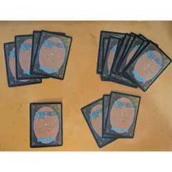 VTG White Border Basic Lands 8th Edition Lot of 70+ MTG Magic The Gathering - Image 2