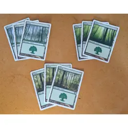 VTG White Border Basic Lands 8th Edition Lot of 70+ MTG Magic The Gathering - Image 5