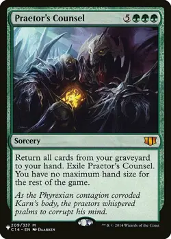 MTG - Praetor's Counsel - The List - The List - NM, English Magic FLAT RATE SHIP - Image 1