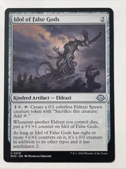 Idol of False Gods 210 Modern Horizons 3 MTG Magic the Gathering NM - Image 1