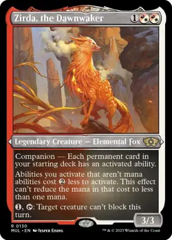 Zirda, the Dawnwaker (Foil Etched) March of the Machine NM MTG - Image 1