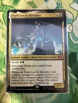 Dark Leo & Shredder - Teenage Mutant Ninja Turtles - NM-Mint - MTG - Image 1