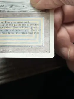 Tundra Revised Edition Dual Land MTG HP Raw - Image 4