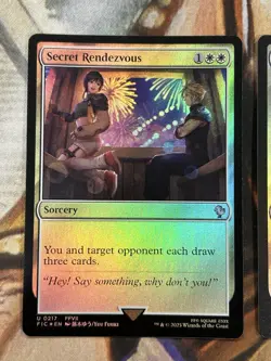 FOIL Secret Rendezvous Set x3 #217 #218 #219 MTG Final Fantasy English - NM/M 🔥 - Image 2