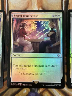 FOIL Secret Rendezvous Set x3 #217 #218 #219 MTG Final Fantasy English - NM/M 🔥 - Image 3
