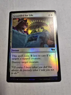 Grounded for Life (Foil) 0007 - TMT Teenage Mutant Ninja Turtles TMNT - MTG - Image 1
