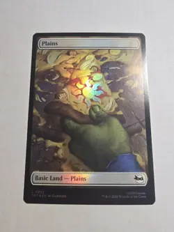 Plains (0253) #253 (Foil) (NM) TMT Magic MTG - Image 1