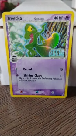 TREECKO Crystal Guardians POKEMON Delta Species Holo Stamped Trading Card 68/100 - Image 1