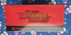 Pokemon Destined Rivals Pokemon Center Elite Trainer Box ETB - SV - Sealed - Image 3
