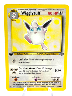 1st Edition Wigglytuff 32/64 - Jungle - Rare - Pokemon - NM - Image 1