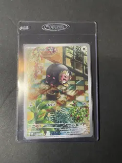 Pokemon TCG Lechonk Full Art Holo Card 209/197 Obsidian Flames Illustration Rare - Image 1