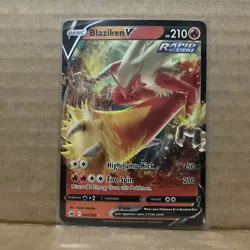 Pokemon TCG Blaziken V Sword & Shield - Chilling Reign 020/198 Holo - Image 1