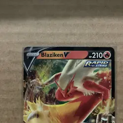 Pokemon TCG Blaziken V Sword & Shield - Chilling Reign 020/198 Holo - Image 2